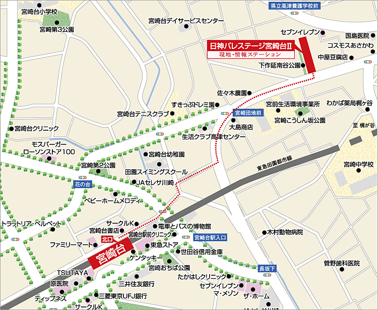 ホームズ 日神パレステージ宮崎台iiの建物情報 神奈川県川崎市高津区下作延三丁目927 5 地番