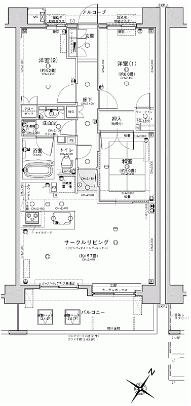 ホームズ アンビシャス松戸六高台の建物情報 千葉県松戸市六高台5 55 1他