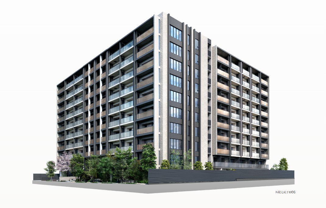 リビオ高田馬場 縦のマリオンが描くURBAN CHICと四季の景色