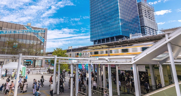リビオ中野レジデンス 「新宿」直通4分、「東京」直通18分。「大手町」も始発電車でダイレクト。