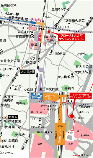 ホームズ グローリオ大井町 の建物情報 東京都品川区大井5 5 23