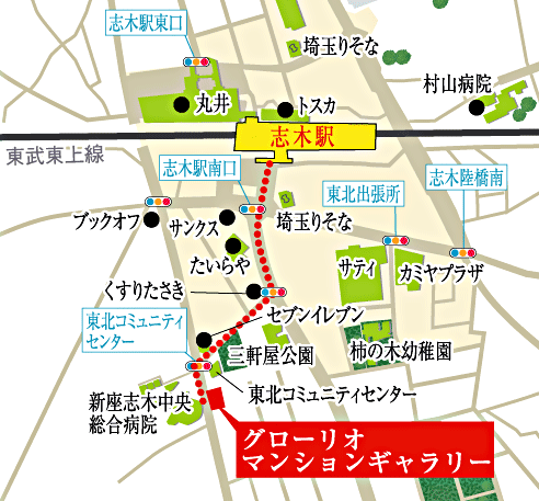ホームズ グローリオ鶴瀬の建物情報 埼玉県富士見市上沢1 92 12 地番 上沢1 6 33 号 部屋番号 住所表示