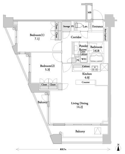 ホームズ フォルム浜田山の建物情報 東京都杉並区浜田山3 974 2 地番