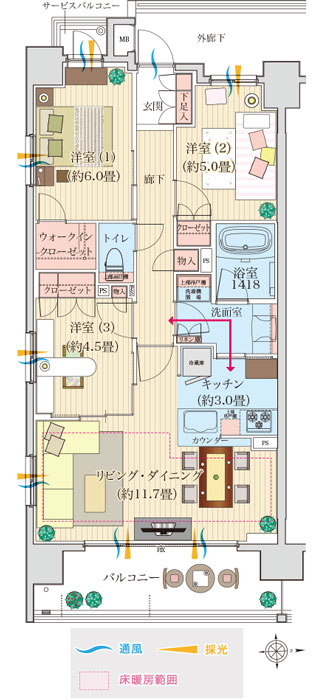 ホームズ クレアホームズ北綾瀬の建物情報 東京都足立区加平3丁目10番7 地番