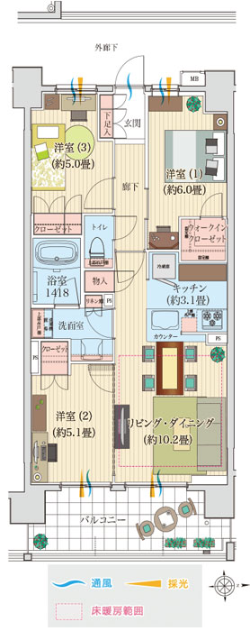 ホームズ クレアホームズ北綾瀬の建物情報 東京都足立区加平3丁目10番7 地番