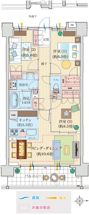 ホームズ クレアホームズ北綾瀬の建物情報 東京都足立区加平3丁目10番7 地番