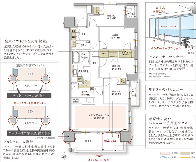 ホームズ ガーデンコート多摩センターの建物情報 東京都多摩市落合1丁目33番3 地番