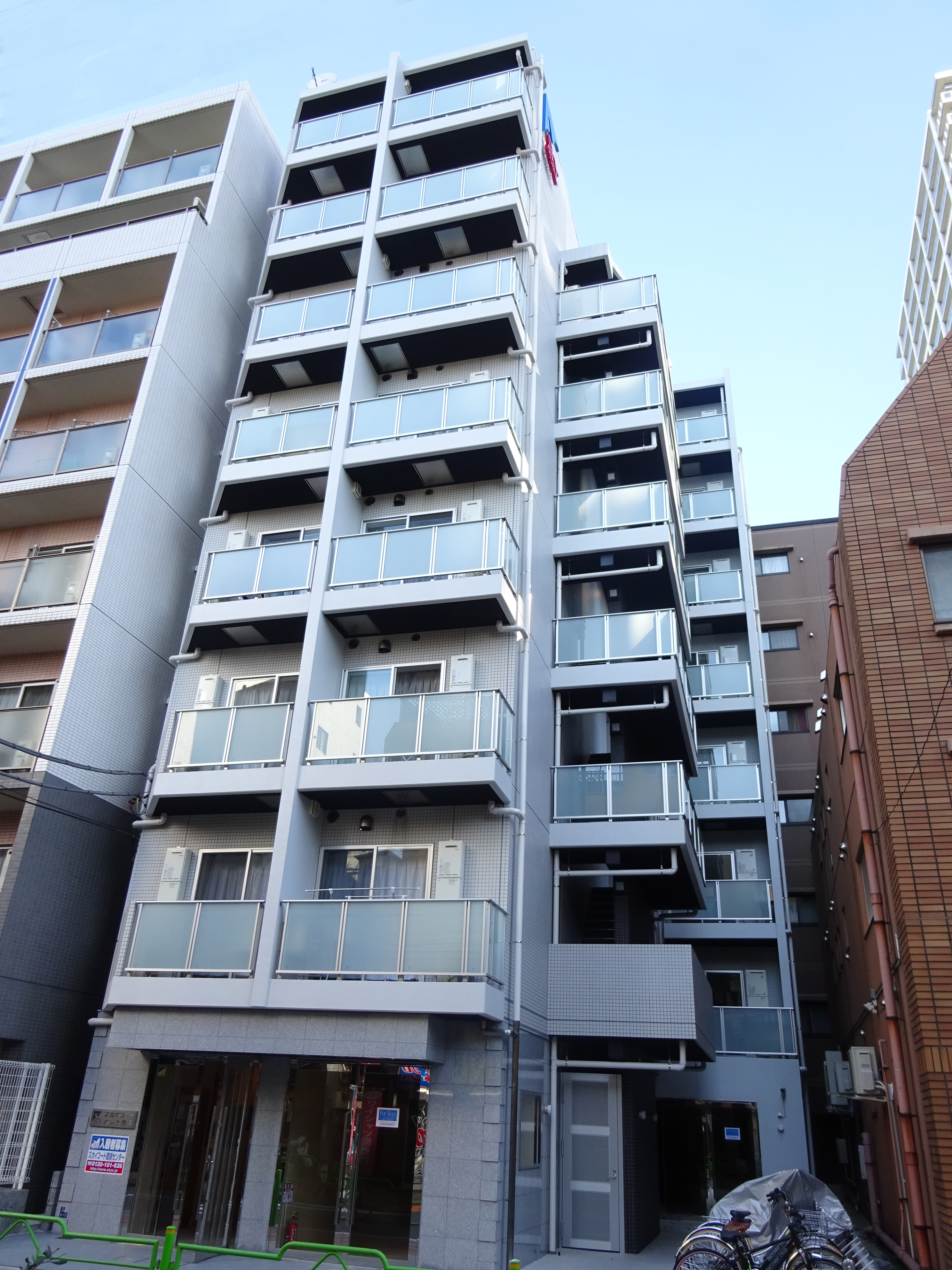 ホームズ スカイコートパレス月島の建物情報 東京都中央区佃2丁目5 13 住居表示