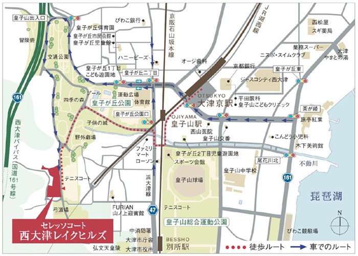 ホームズ セレッソコート西大津レイクヒルズの建物情報 滋賀県大津市山上町777 2 他