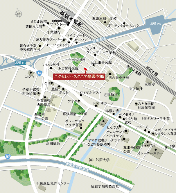 ホームズ】エクセレントスクエア幕張本郷の建物情報｜千葉県千葉市 