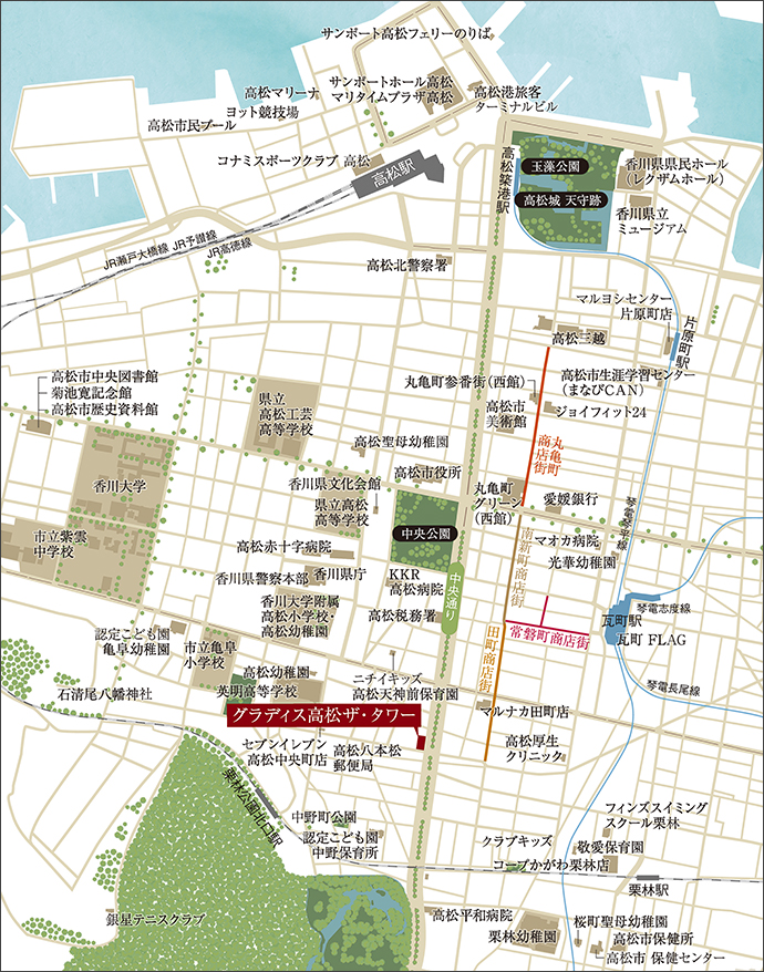 ホームズ グラディス高松ザ タワー 新築マンションの物件情報 価格 間取り ホームズ グラディス高松ザ タワー 新築マンションの物件情報 価格 間取り