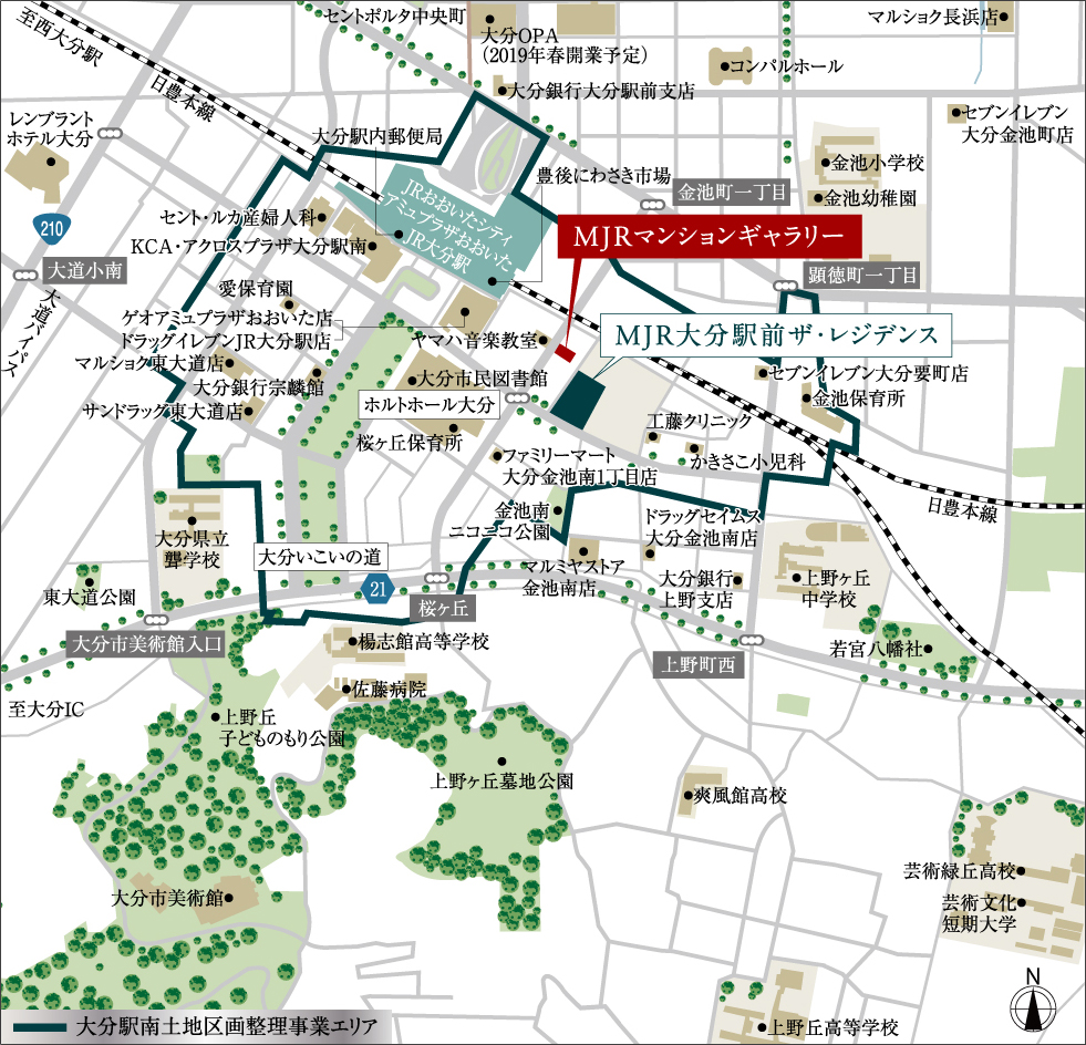 ホームズ Mjr大分駅前 ザ レジデンスの建物情報 大分県大分市要町130 2