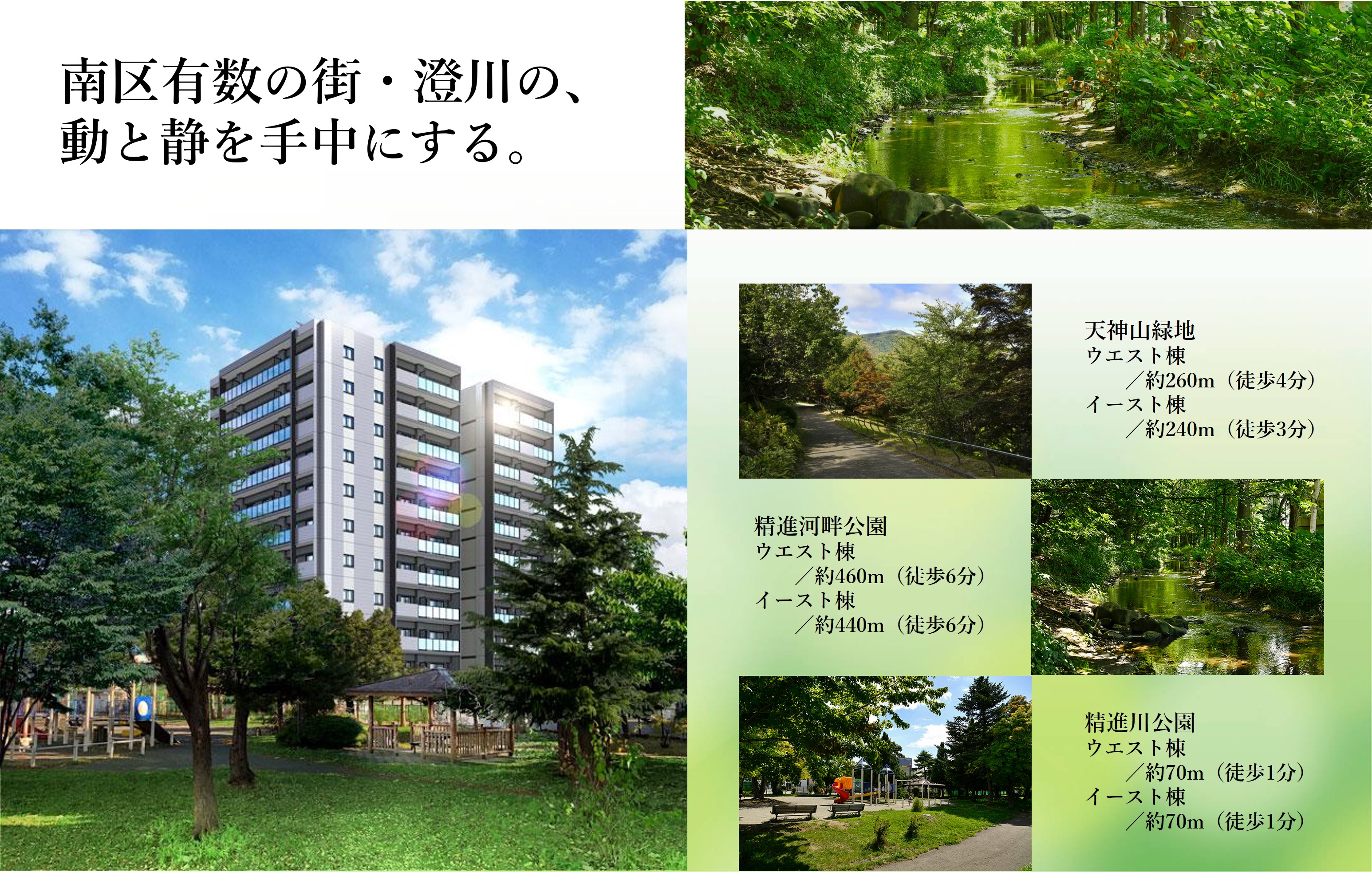 クリーンリバーフィネス澄川グランデュオ コンセプト