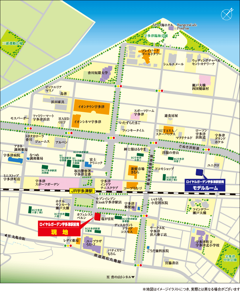 ホームズ ロイヤルガーデン宇多津駅前南の建物情報 香川県綾歌郡宇多津町浜六番丁86 1 ホームズ ロイヤルガーデン宇多津駅前南の建物情報 香川県綾歌郡宇多津町浜六番丁86 1