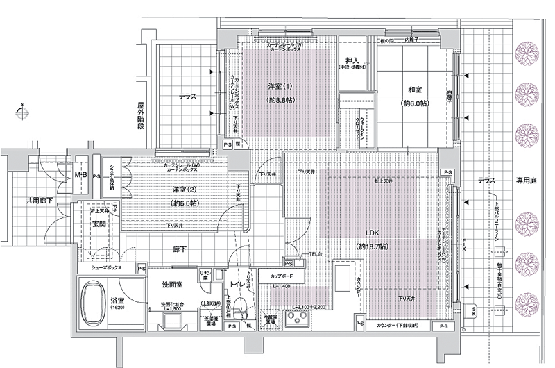ホームズ グランエスパス堺町御門の建物情報 京都府京都市中京区堺町通夷川上る絹屋町123番 124番