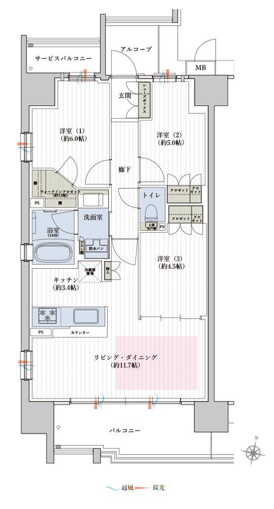城東 ガーデンプレイス カサーレ