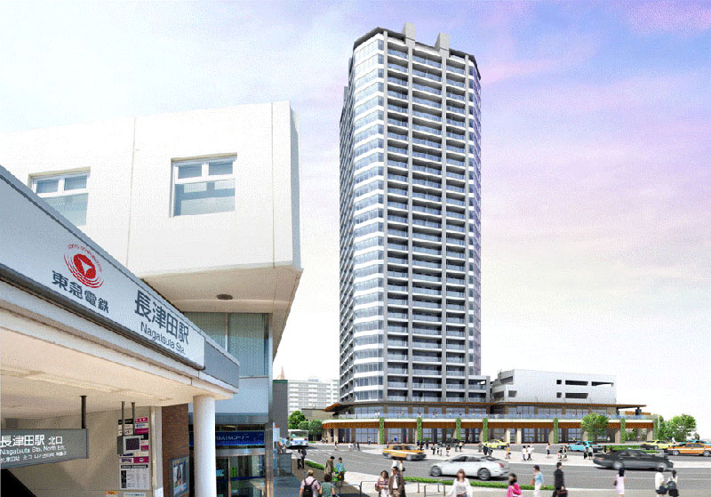 ホームズ マークワンタワー長津田の建物情報 神奈川県横浜市緑区長津田二丁目1番 地番