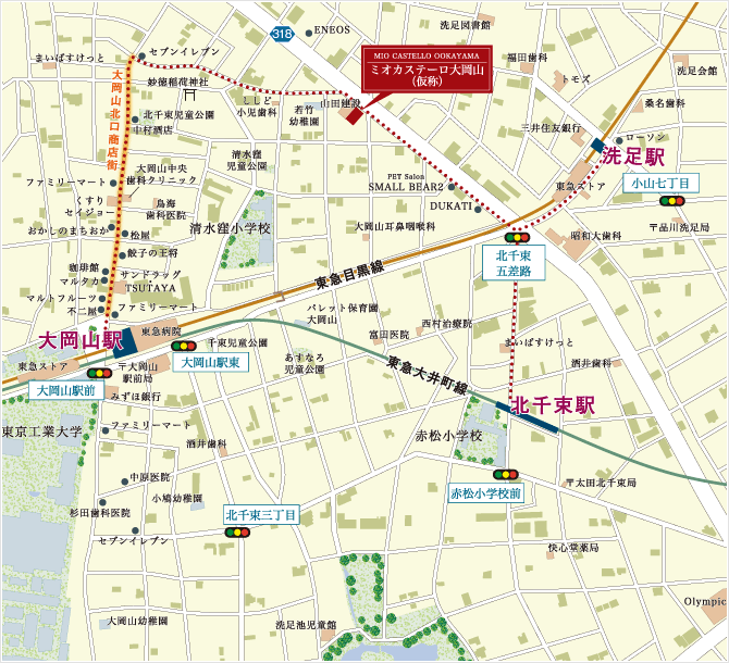 ホームズ ミオカステーロ大岡山の建物情報 東京都大田区北千束1 702 1他 地番 ホームズ ミオカステーロ大岡山の建物情報 東京都大田区北千束1 702 1他 地番