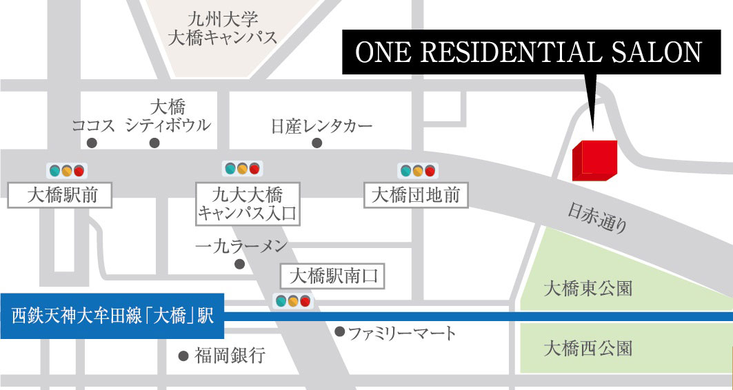 クラブスタイル神松寺：モデルルーム地図