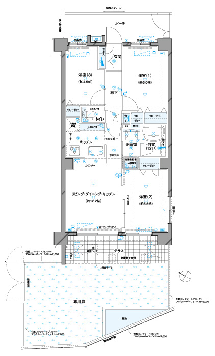 ホームズ セイガステージ仙川 中央学園通りの建物情報 東京都調布市入間町二丁目1番4 地番