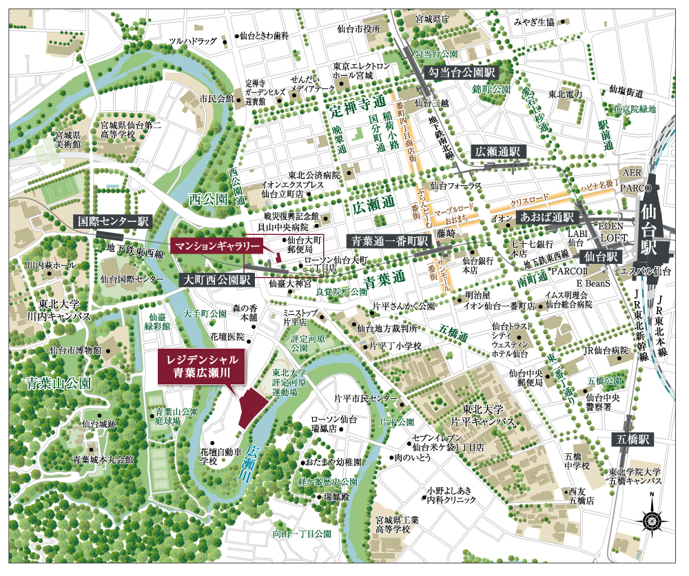 ホームズ レジデンシャル青葉広瀬川 新築マンションの物件情報 価格 間取り ホームズ レジデンシャル青葉広瀬川 新築マンションの物件情報 価格 間取り