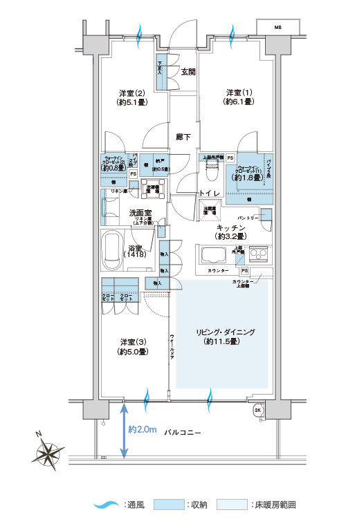 ホームズ ウエリス仙川調布の森の建物情報 東京都調布市入間町2丁目28番18 地番