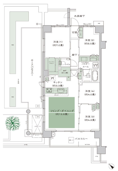 ホームズ シティハウス吉祥寺南パークフロントの建物情報 東京都三鷹市牟礼六丁目2020番37他 地番