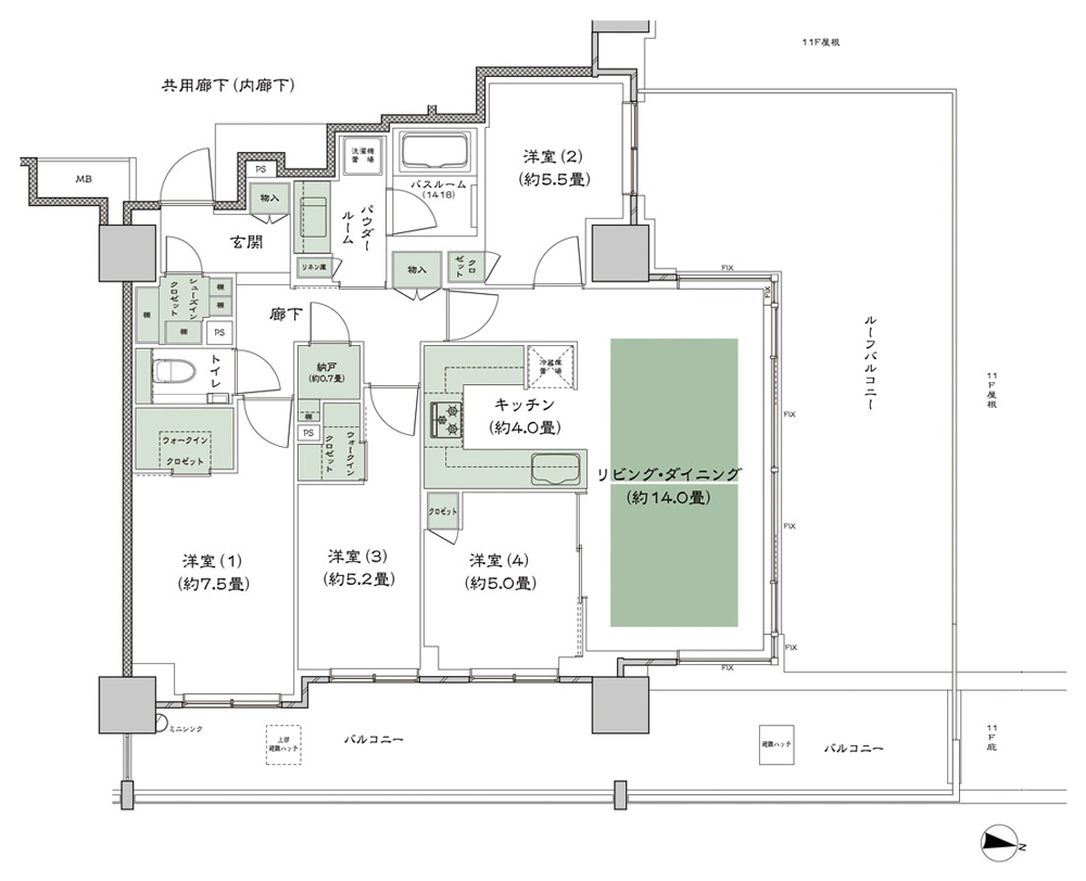 ホームズ シティテラス上杉の建物情報 宮城県仙台市青葉区上杉二丁目17番3 地番