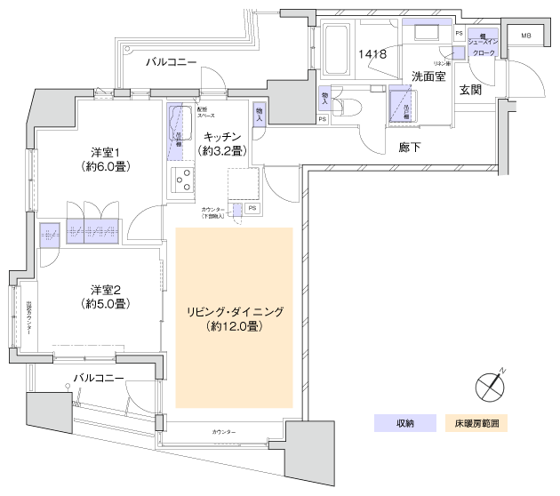 ホームズ Belista茗荷谷の建物情報 東京都文京区大塚2丁目1番4他