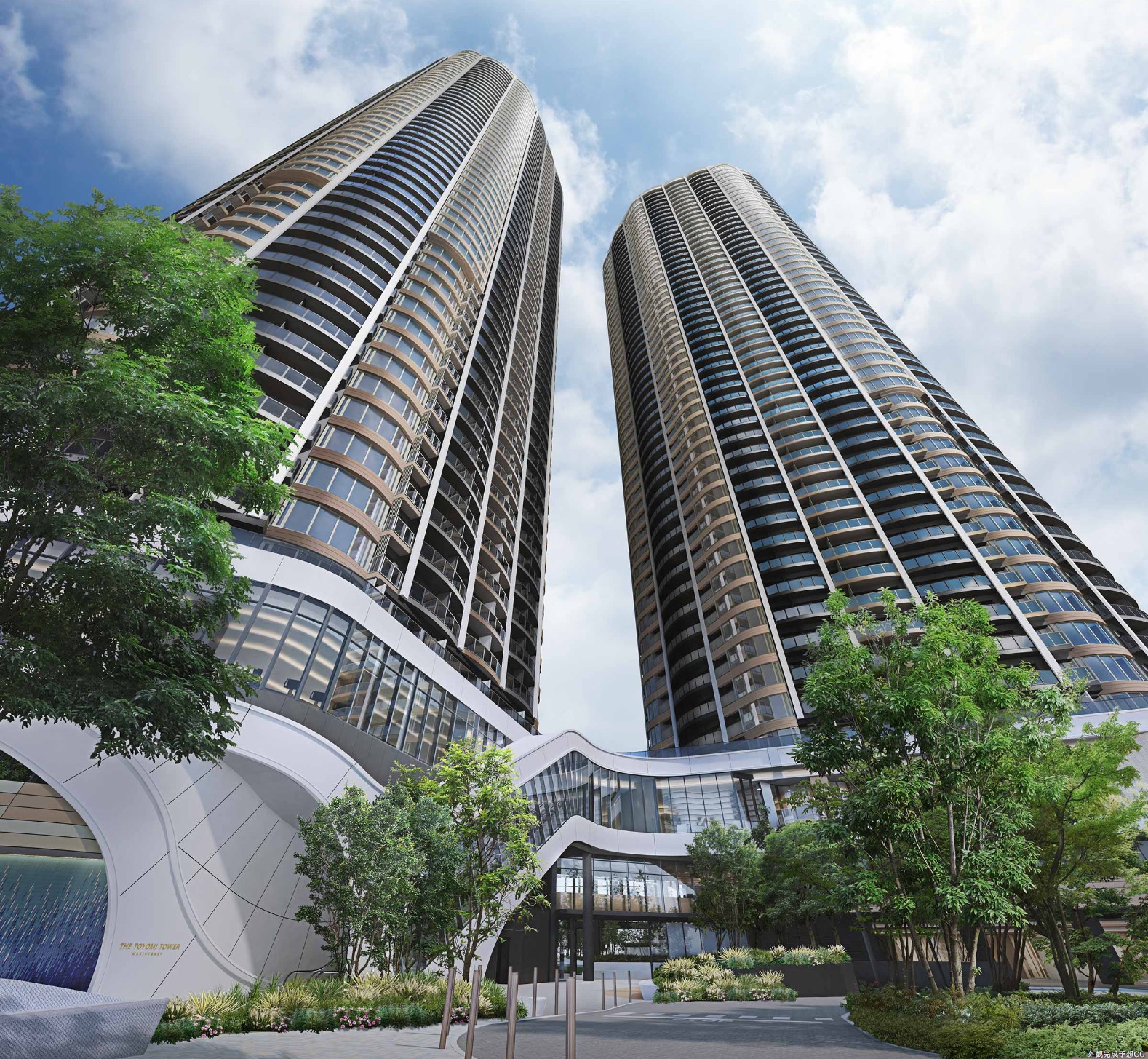 ＴＨＥ　ＴＯＹＯＭＩ　ＴＯＷＥＲ　ＭＡＲＩＮＥ＆ＳＫＹ デザイン