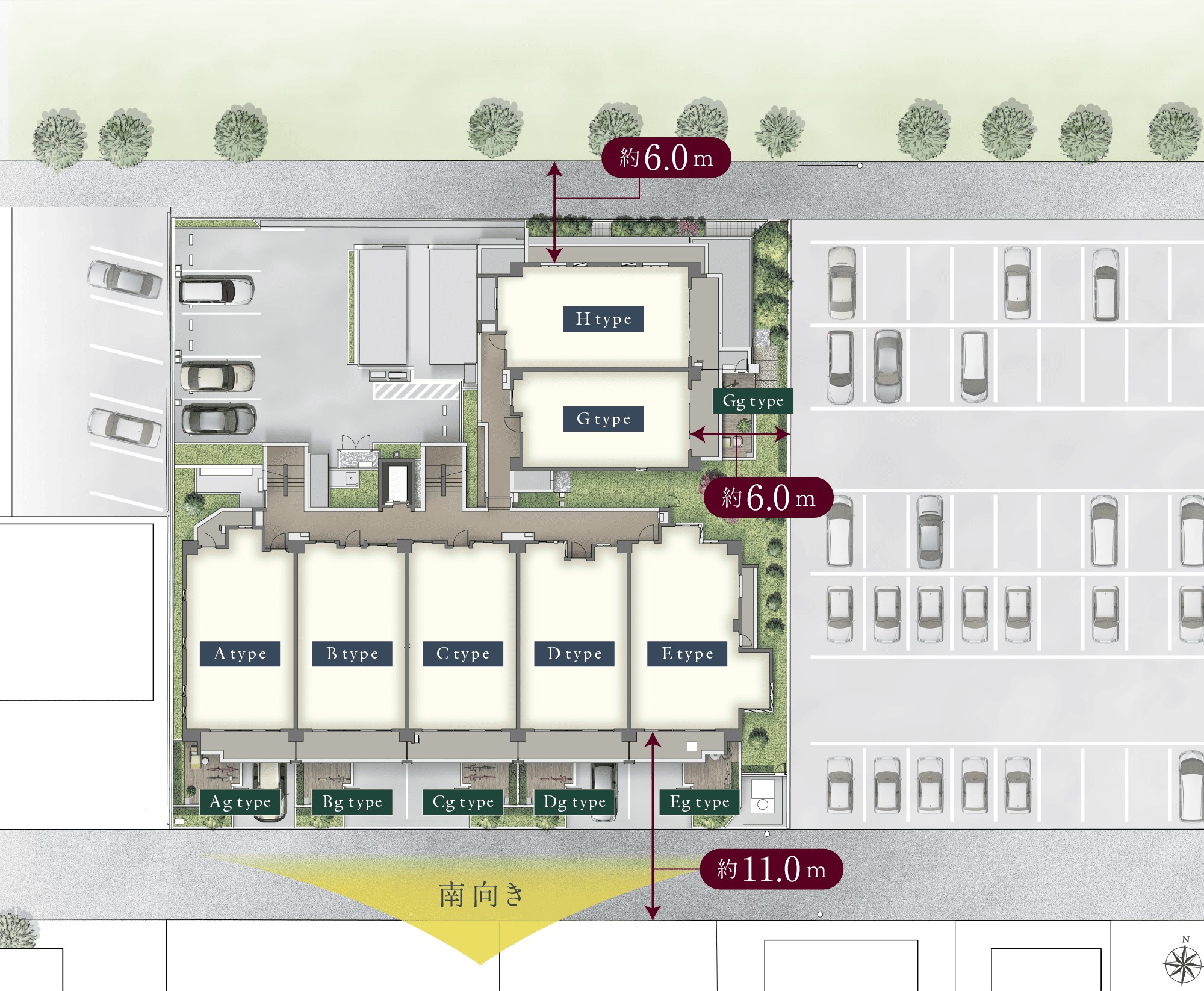 パークホームズ浦和常盤　緑彩邸 コンセプト