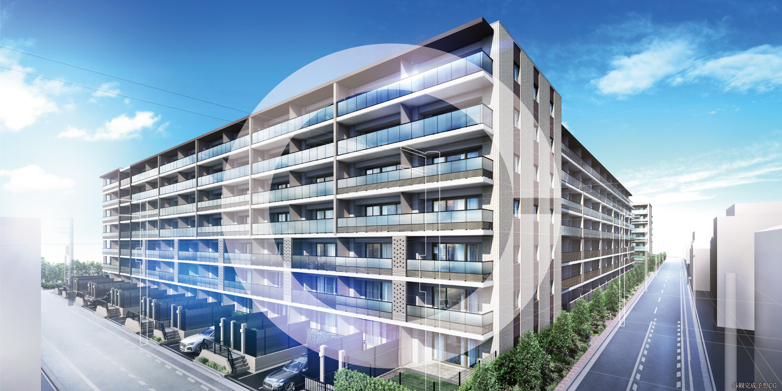 ＣＥＮＴＲＡＬ　ＡＩＲ　ＣＩＴＹ　ＲＥＳＩＤＥＮＣＥ　II 緑と光が溢れる街区の魅力
