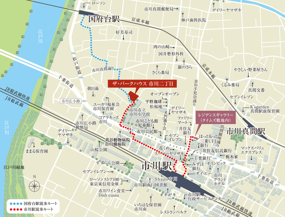 ホームズ ザ パークハウス 市川二丁目の建物情報 千葉県市川市市川2丁目415番1ほか2筆 地番 ホームズ ザ パークハウス 市川二丁目の建物情報 千葉県市川市市川2丁目415番1ほか2筆 地番