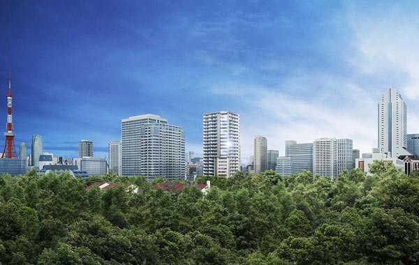 ホームズ ザ パークハウス 三田タワーの建物情報 東京都港区三田2丁目31番1他2筆 地番