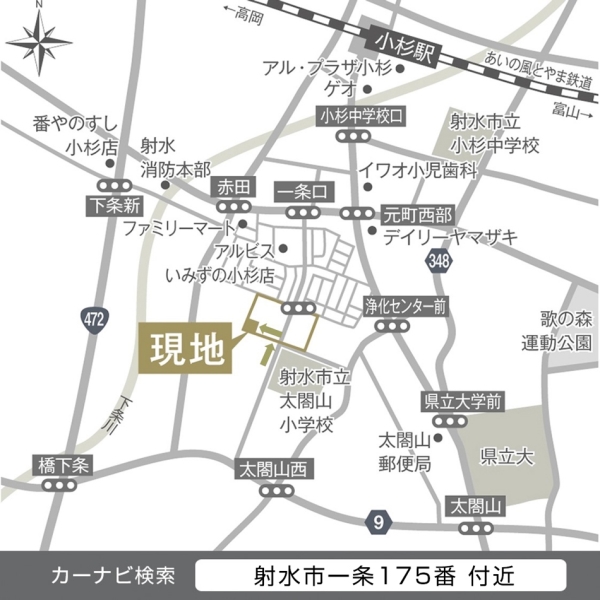 ホームズ ダイワハウス まちなかジーヴォ射水赤田ii 分譲住宅 射水市 あいの風とやま鉄道 小杉 駅から徒歩17分の新築一戸建て