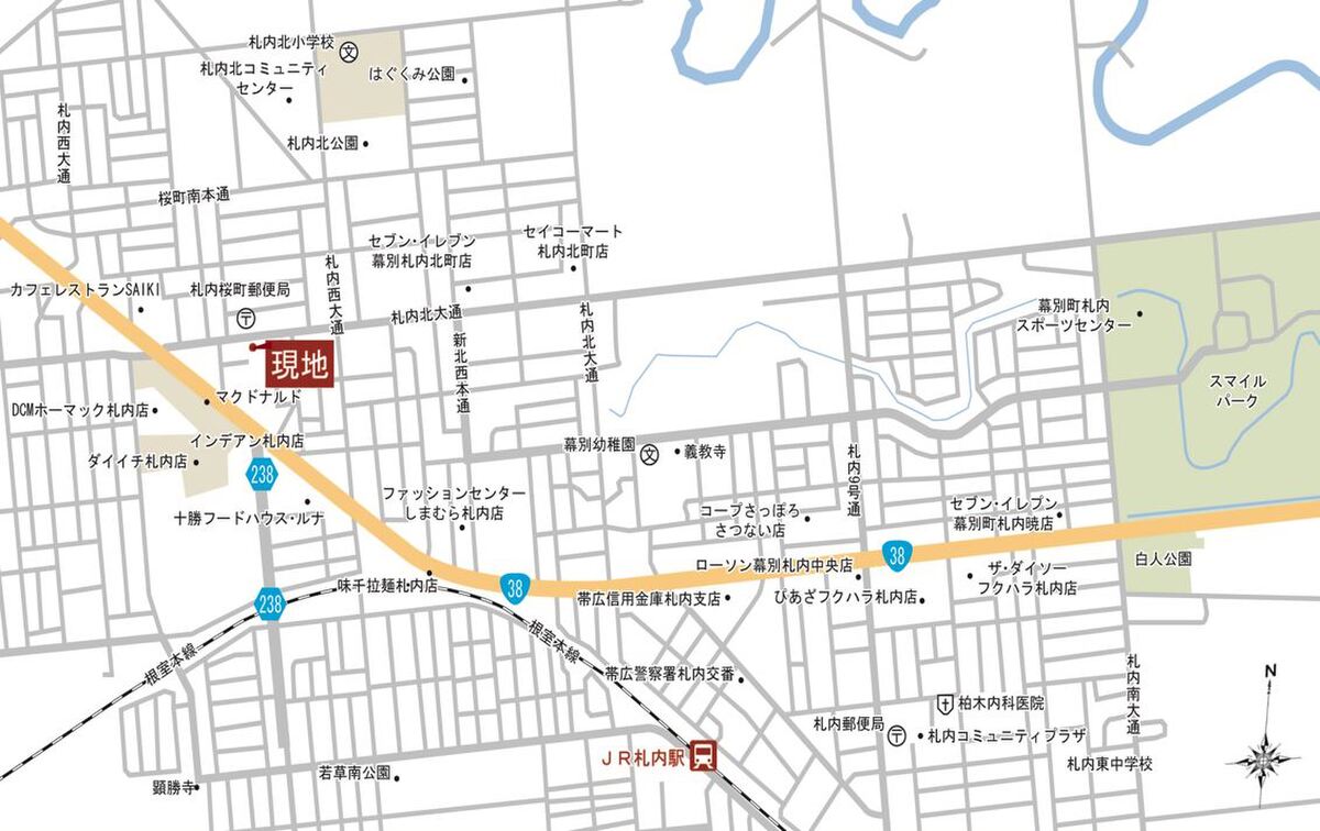 ホームズ セキスイハイム 札内共栄町分譲住宅１ ２号棟 中川郡幕別町 Jr根室本線 帯広 駅 十勝バス 札内6号 停 徒歩4分の新築一戸建て