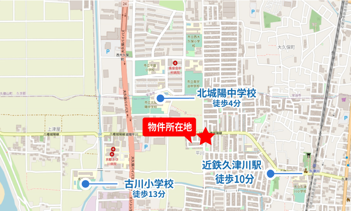 ホームズ 城陽市平川大将軍 一級建築士とつくる高性能デザイン住宅 城陽市 近鉄京都線 久津川 駅 徒歩11分の土地 分譲地