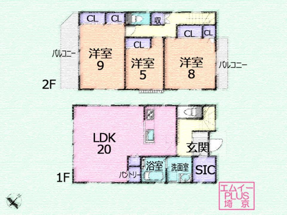 ホームズ 川越市中台南３丁目 駐車スペース３台 リモートや自宅送迎で安心 Amazonギフトプレゼント 川越市 西武新宿線 南大塚 駅 徒歩25分の新築一戸建て