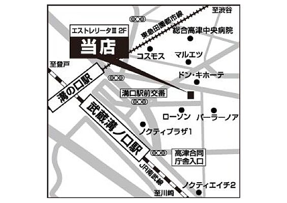 株式会社ハウスメイトショップ 溝の口店の周辺地図