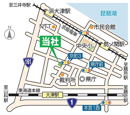 ホームズ ノーブルタウン本堅田6 4号地 大津市 Jr湖西線 堅田駅 徒歩11分の土地 物件番号