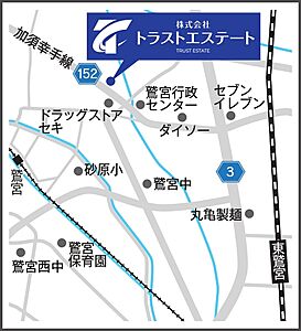 株式会社トラストエステートの周辺地図