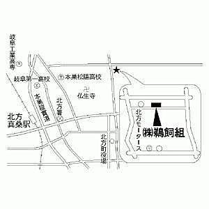 株式会社鵜飼 うかい土地センターの周辺地図