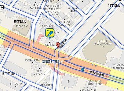 株式会社常口アトム 南郷18丁目駅前店の周辺地図