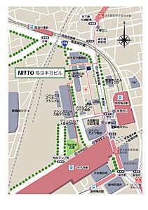 株式会社NITTOの周辺地図