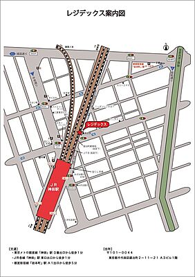 株式会社レジデックスの周辺地図