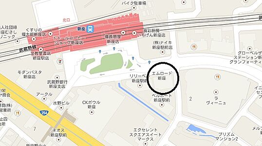 株式会社リゾン　新座支店の周辺地図