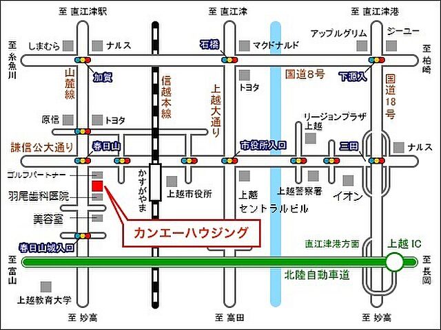 ホームズ 上越セントラルビル本館 4階 04 3の賃貸事務所 物件番号 取扱い不動産会社 株式会社カンエー ハウジング