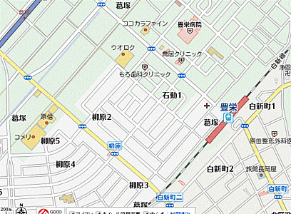 株式会社リビングギャラリー 新潟北店の周辺地図