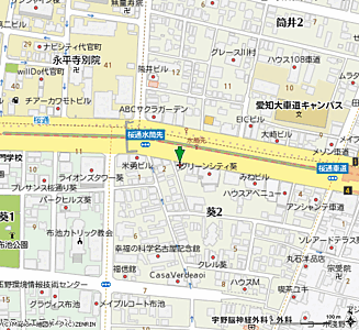 株式会社アクシスコーポレーションの周辺地図