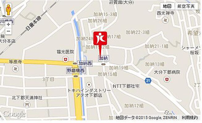 株式会社別大興産 下郡営業所の周辺地図